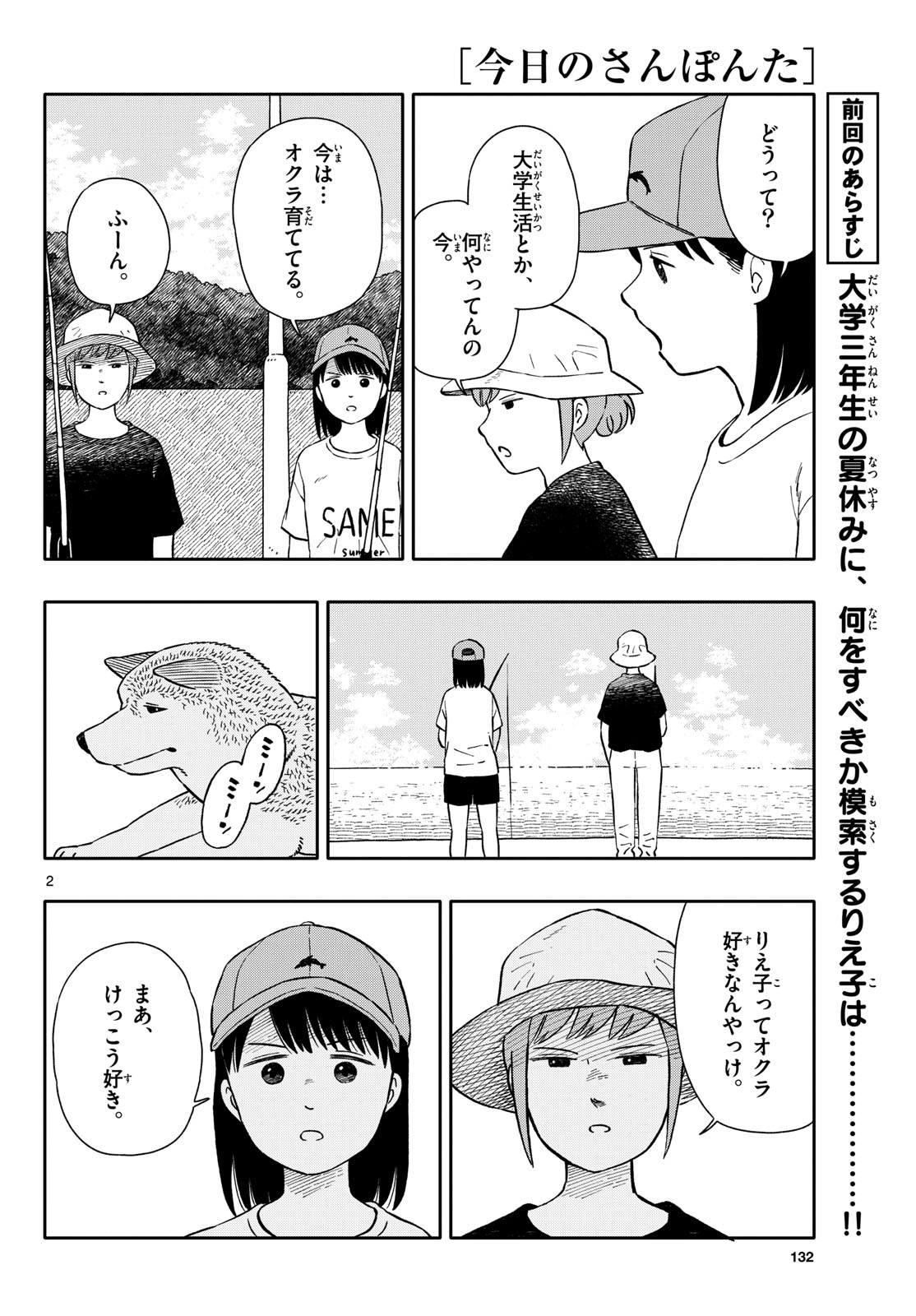 Kyou no Sanponta Chapter 64 2ページ