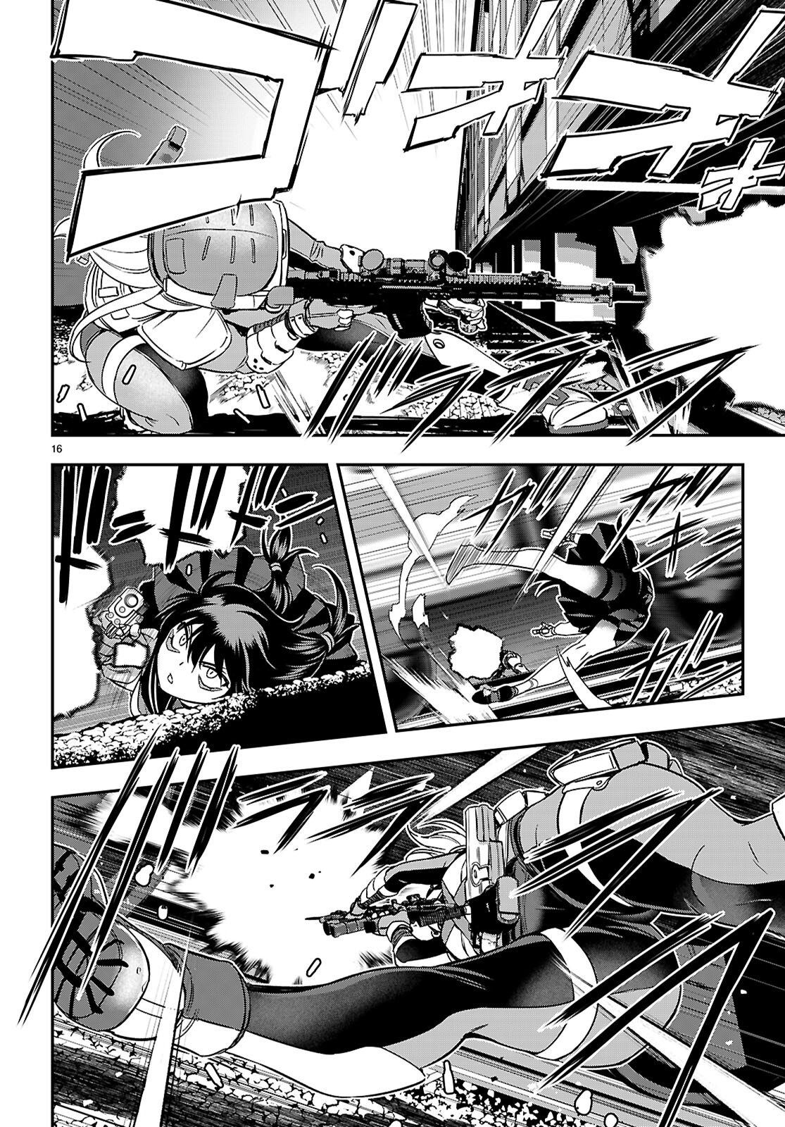 Ikkai Tettai Parabellum Chapter 21 16ページ