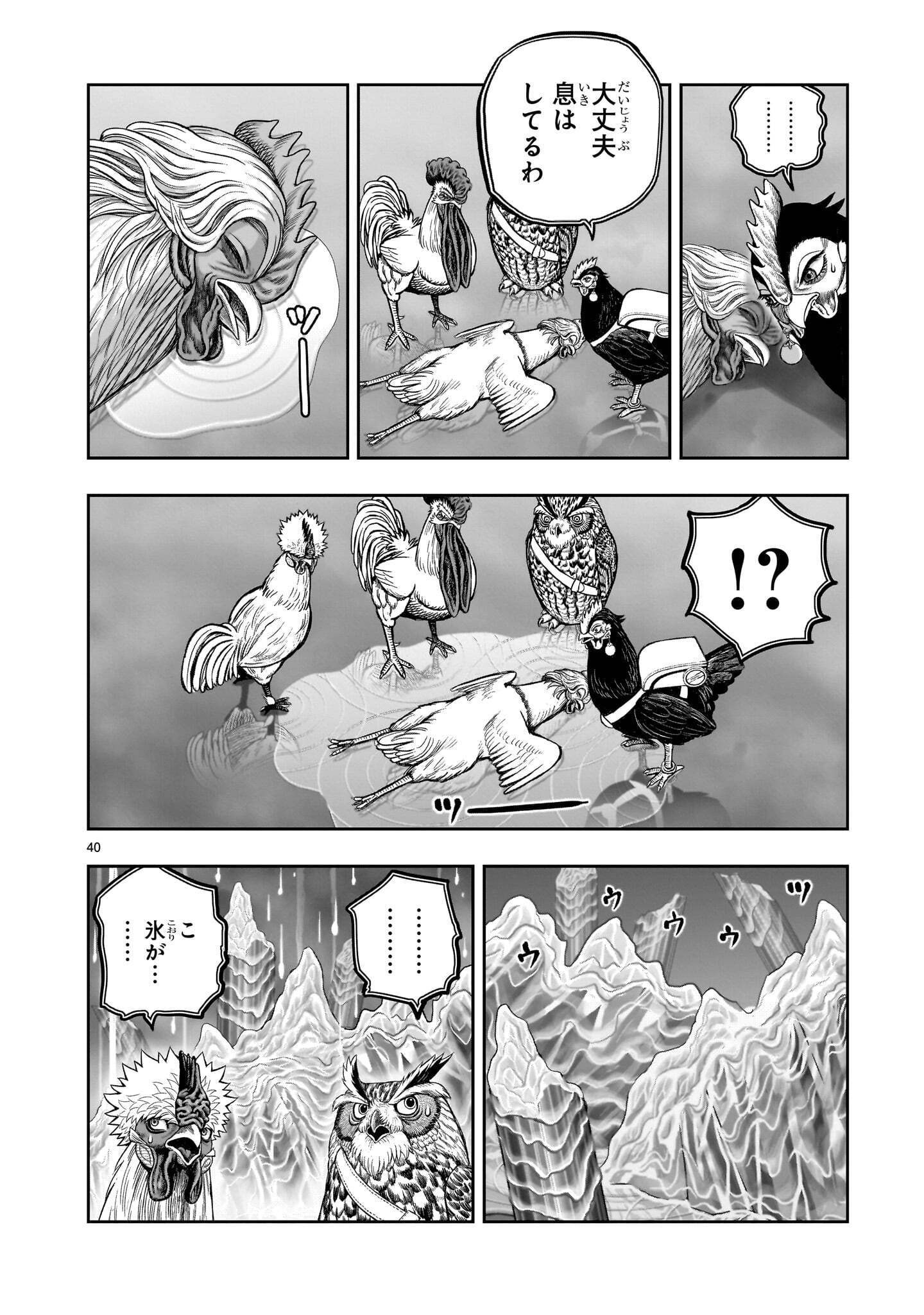 Niwatori Fighter Chapter 62.2 14ページ