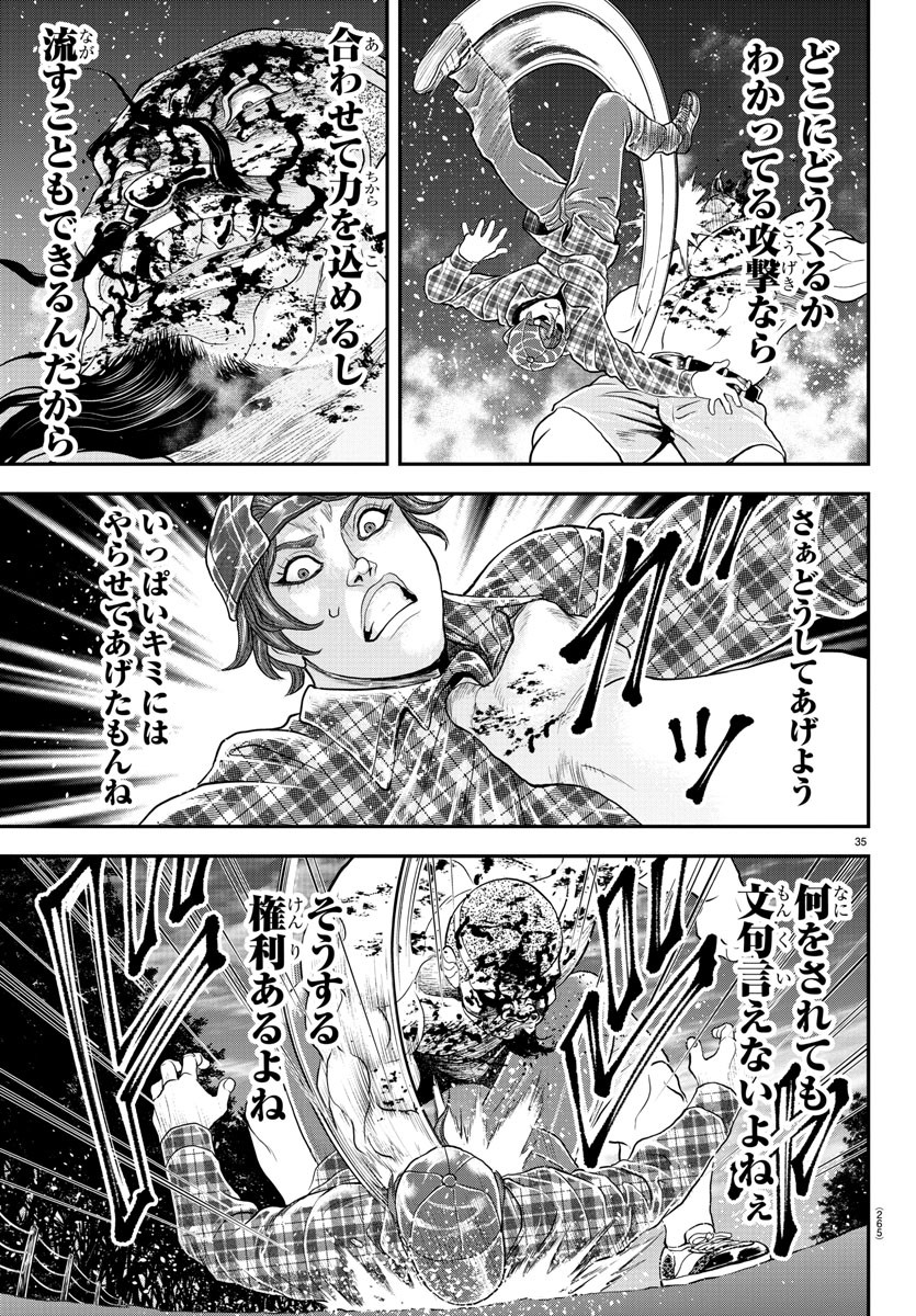 Amusement Park: Baki's Tales of the Strong Chapter 28 35ページ