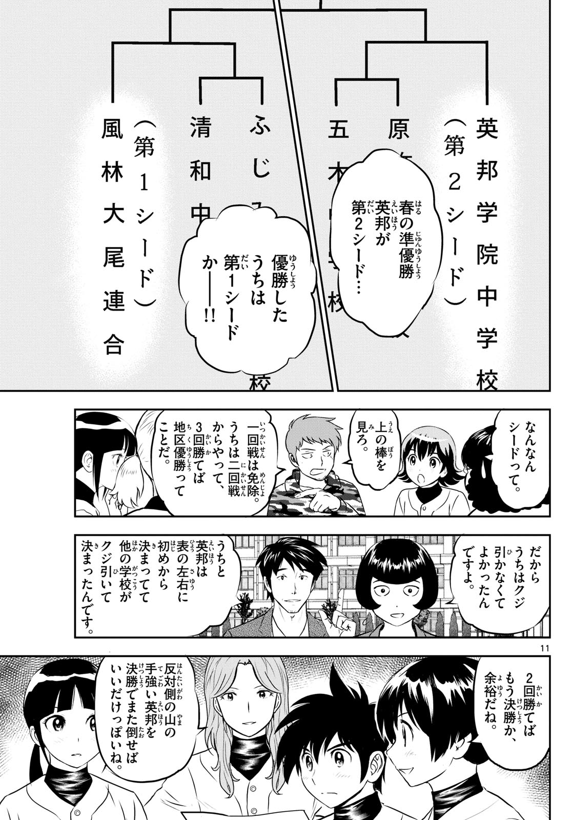 Major 2nd Chapter 258 11ページ