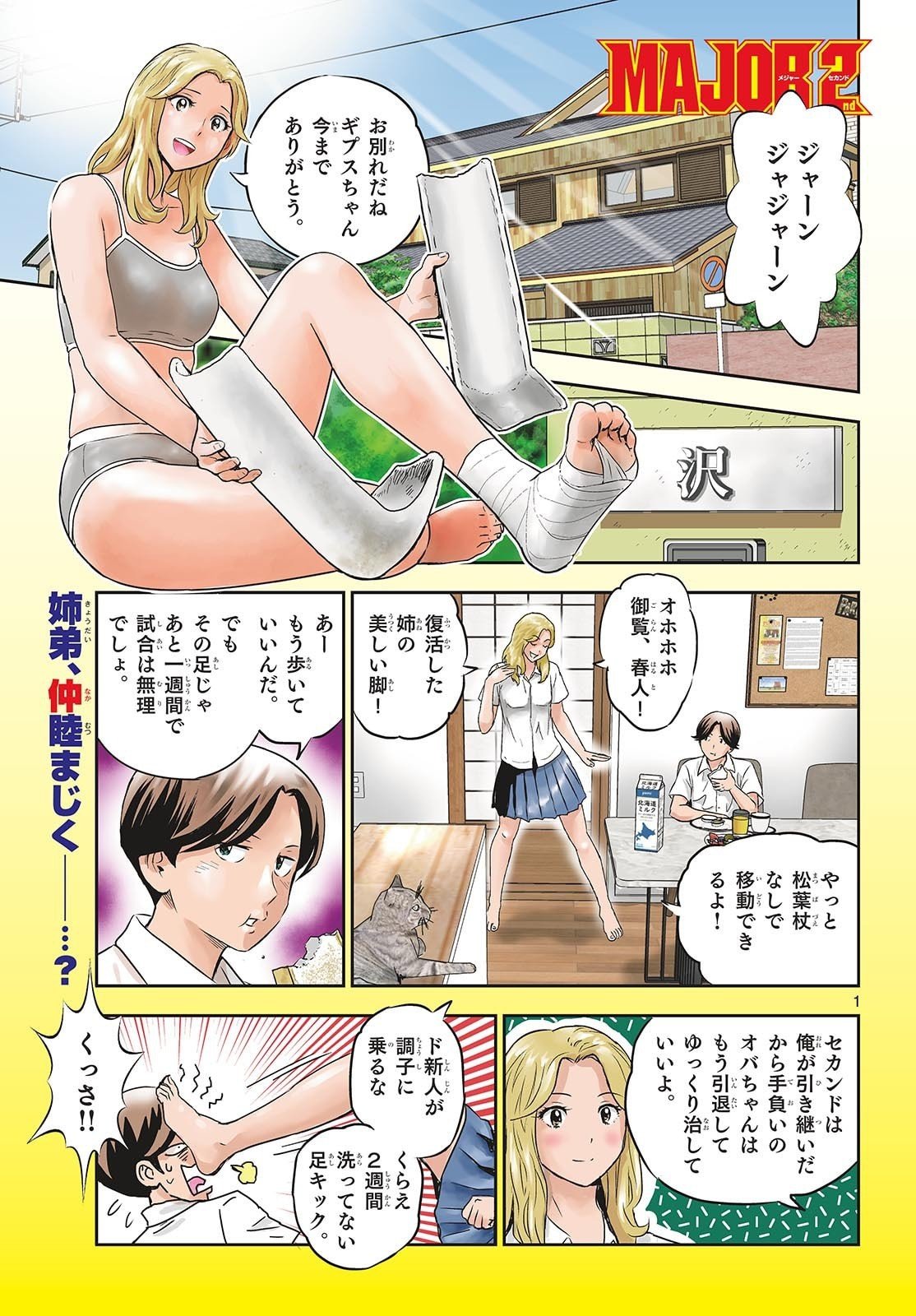 Major 2nd Chapter 314 1ページ