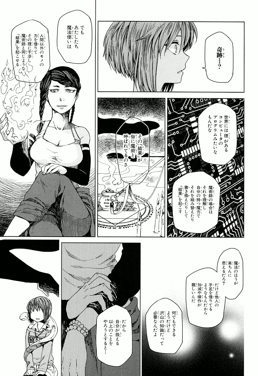Mahou Tsukai no Yome Chapter 2 19ページ