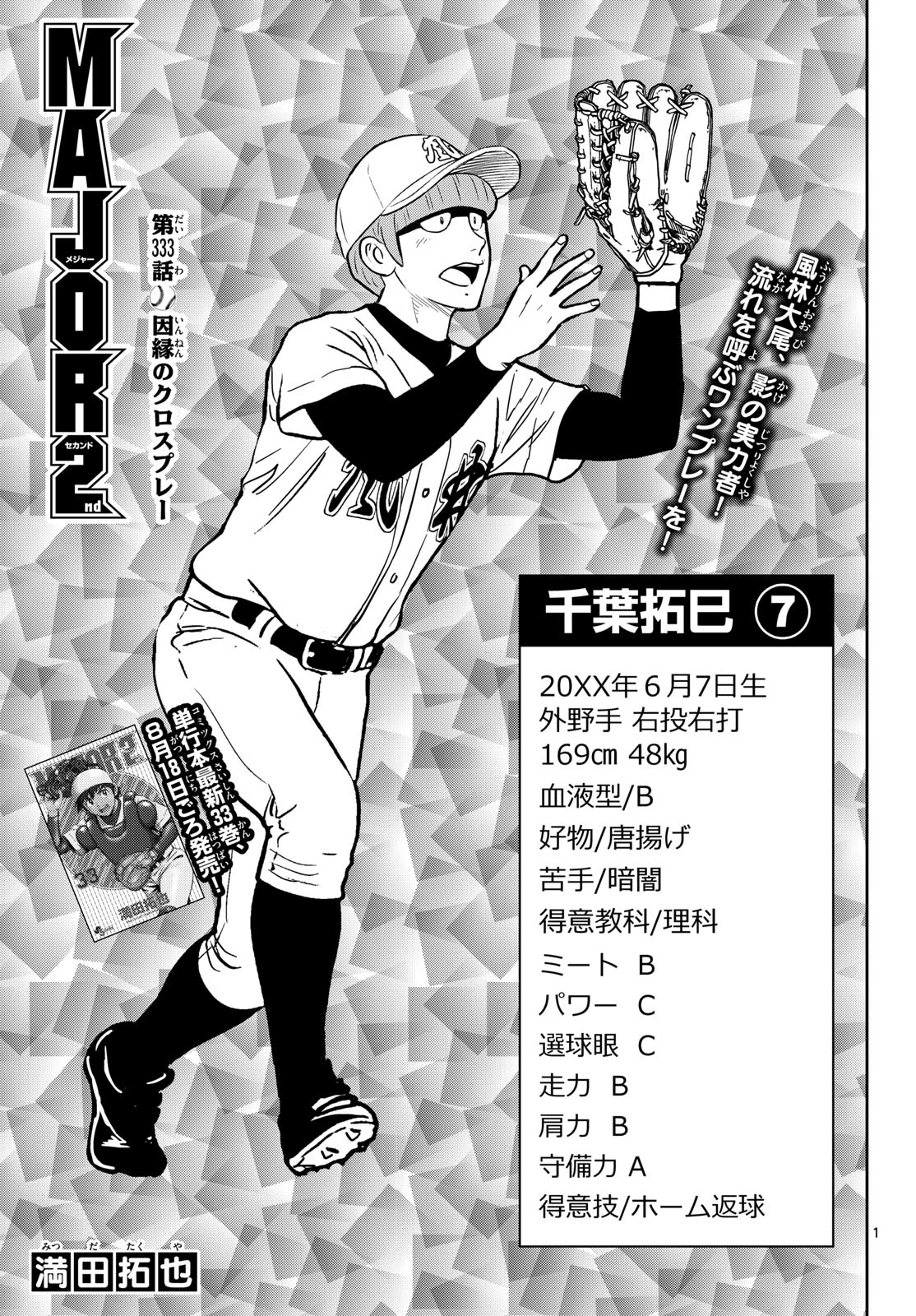 Major 2nd Chapter 333 1ページ