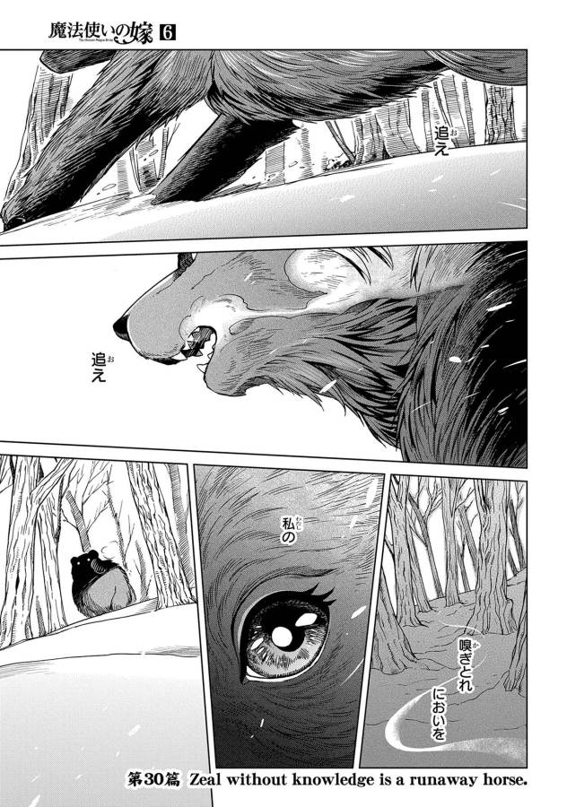 Mahou Tsukai no Yome Chapter 30 1ページ