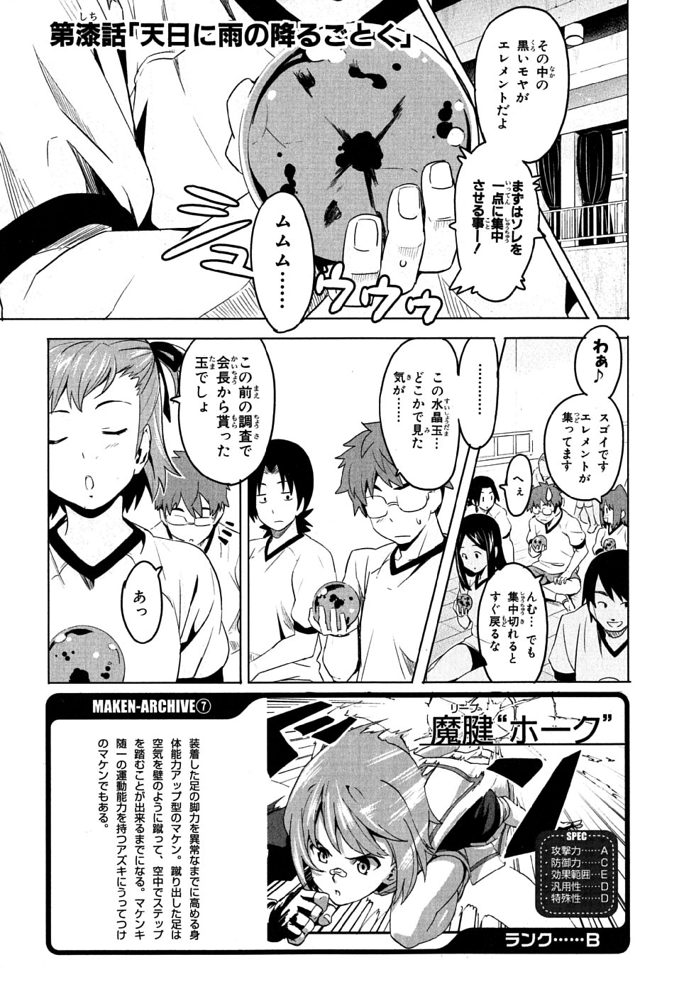 Maken-Ki! Chapter 7 1ページ