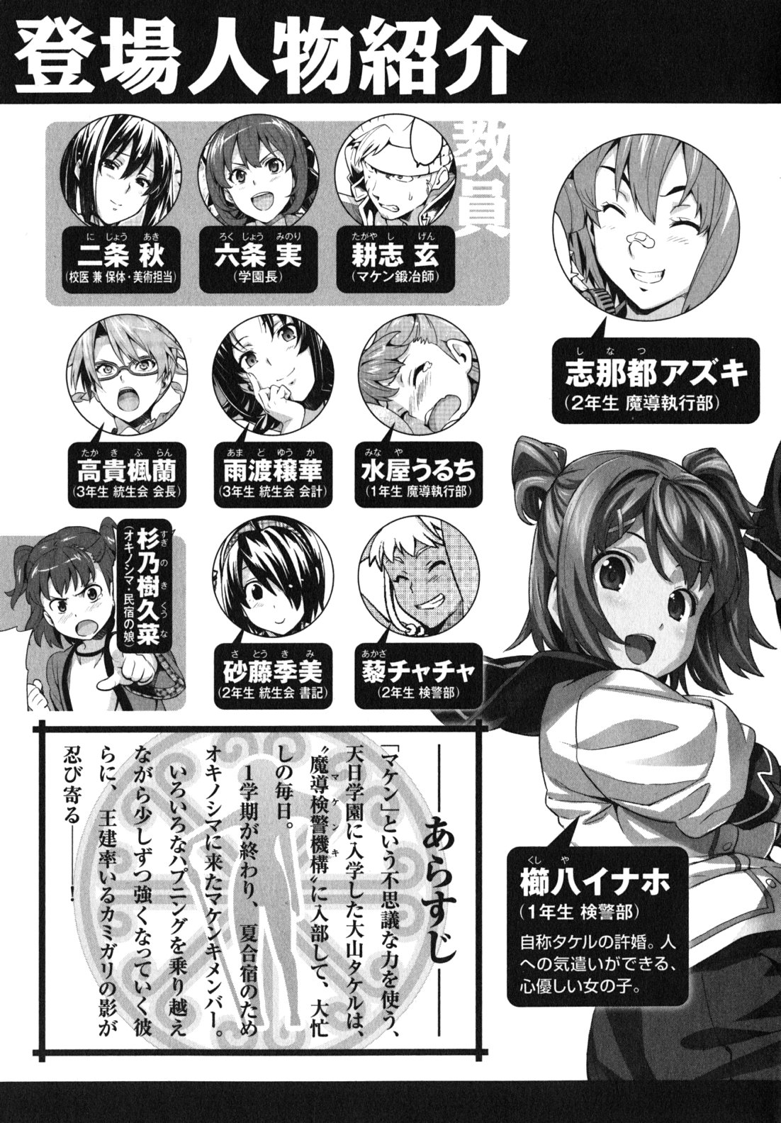 Maken-Ki! Chapter 34 3ページ