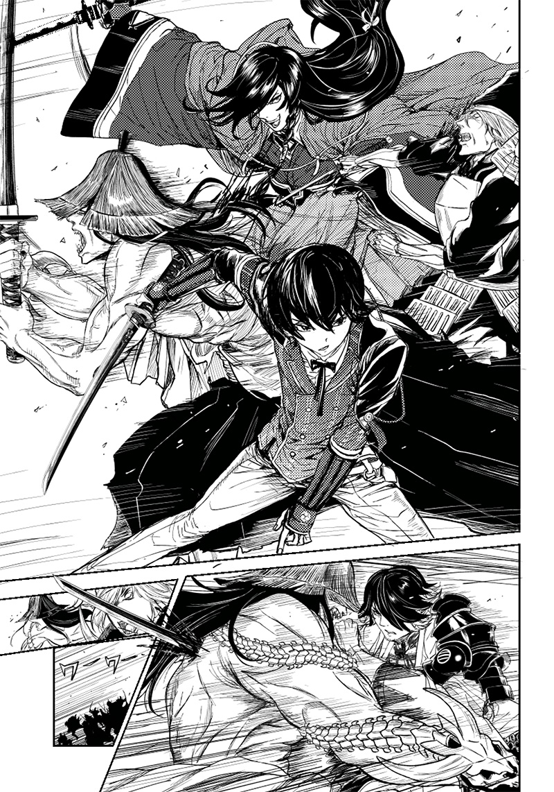 Manga Musical "Touken Ranbu" Bakumatsu Tenrouden Chapter 6 8ページ