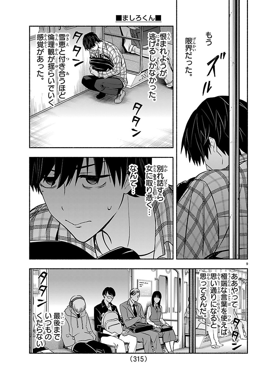 Mashiro-kun Chapter 6 9ページ