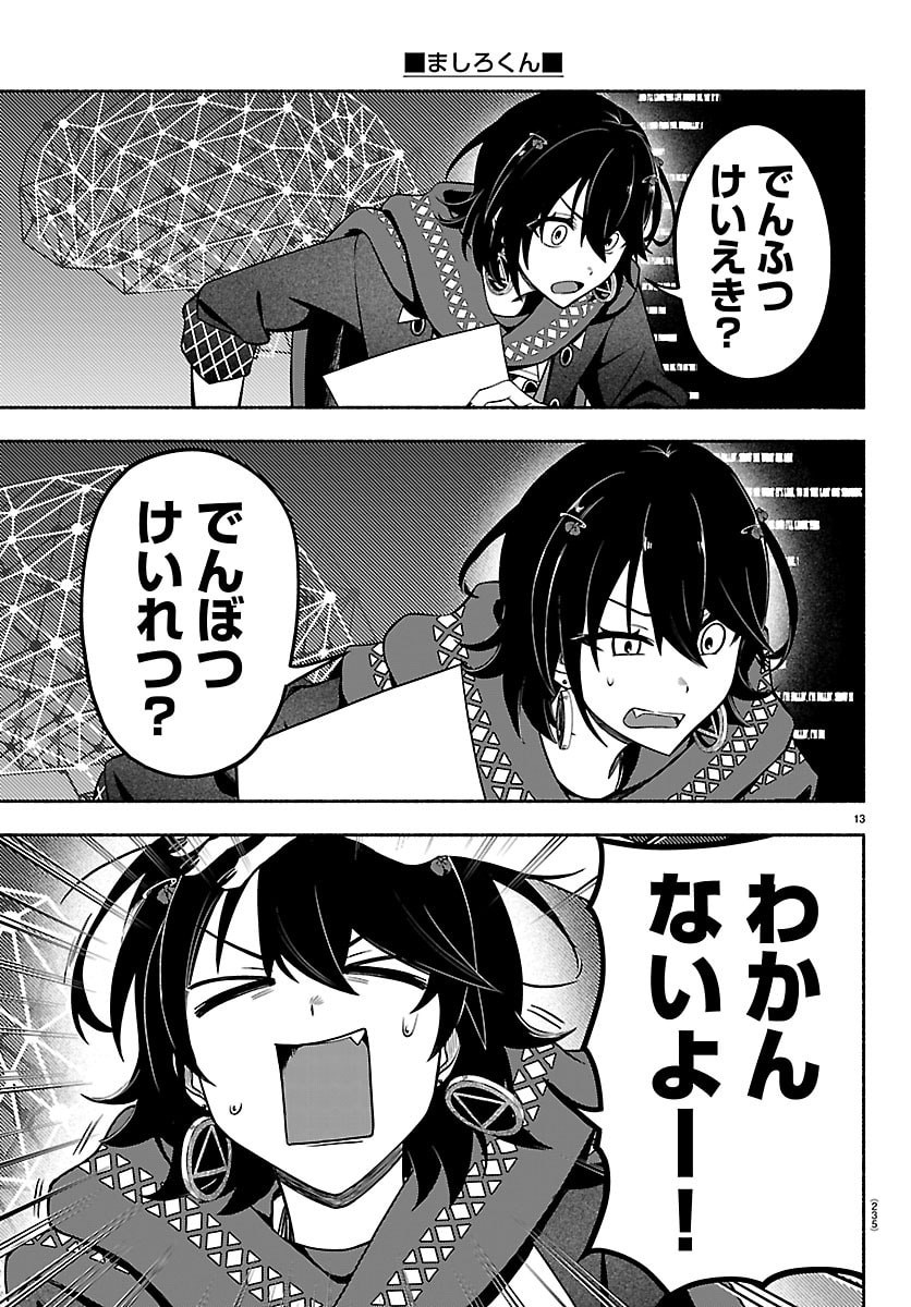 Mashiro-kun Chapter 7 13ページ