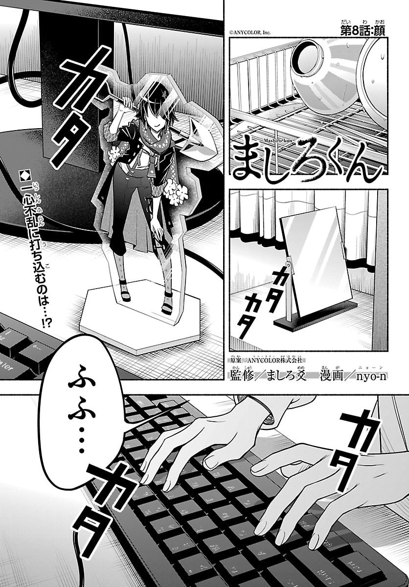 Mashiro-kun Chapter 8 1ページ