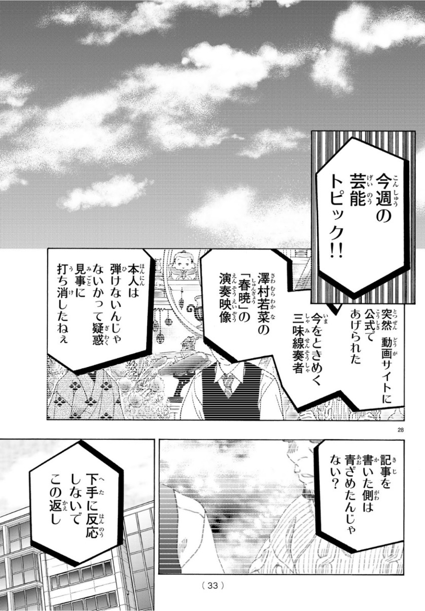 Mashiro no Oto Chapter 93 28ページ