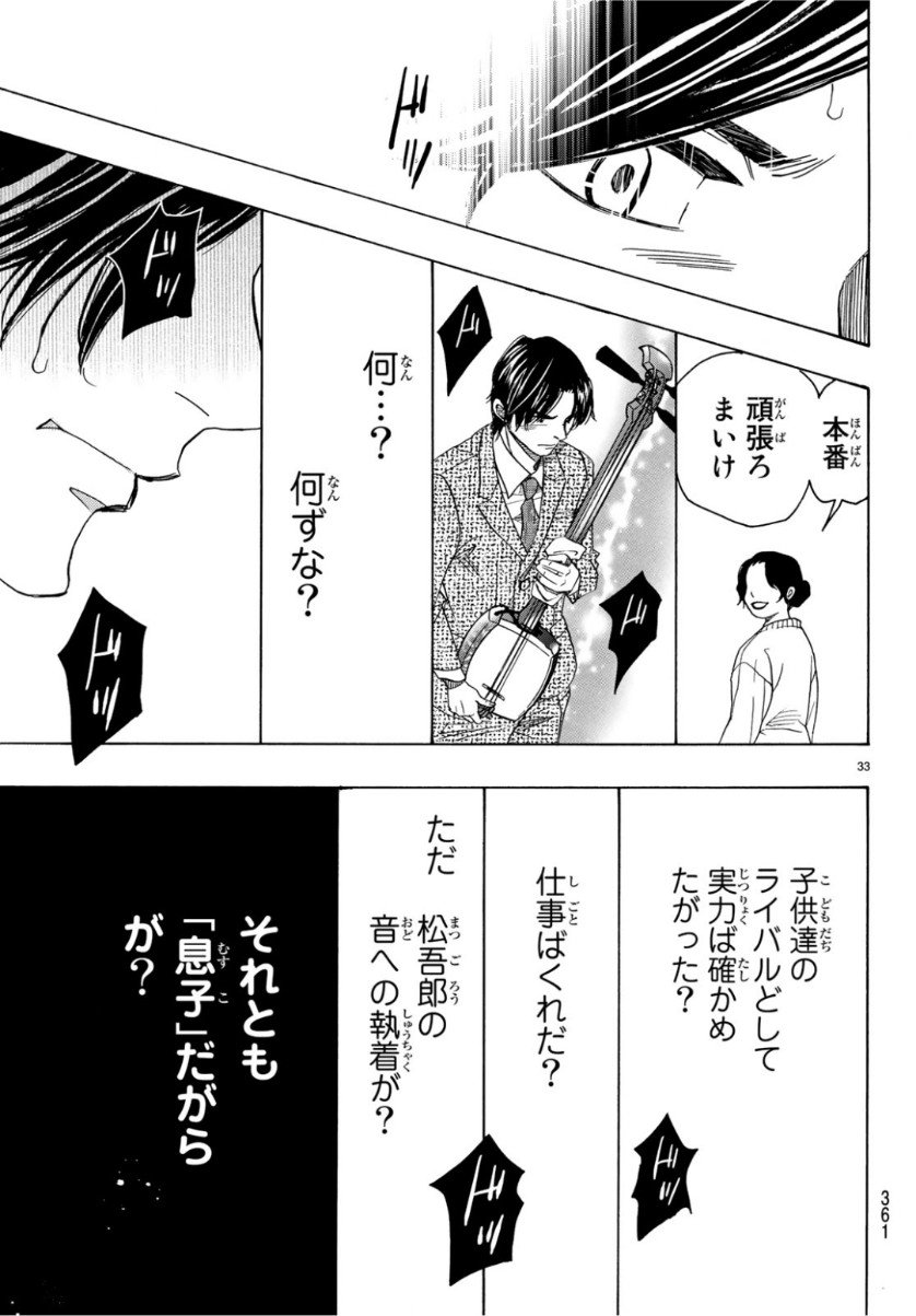 Mashiro no Oto Chapter 94 33ページ