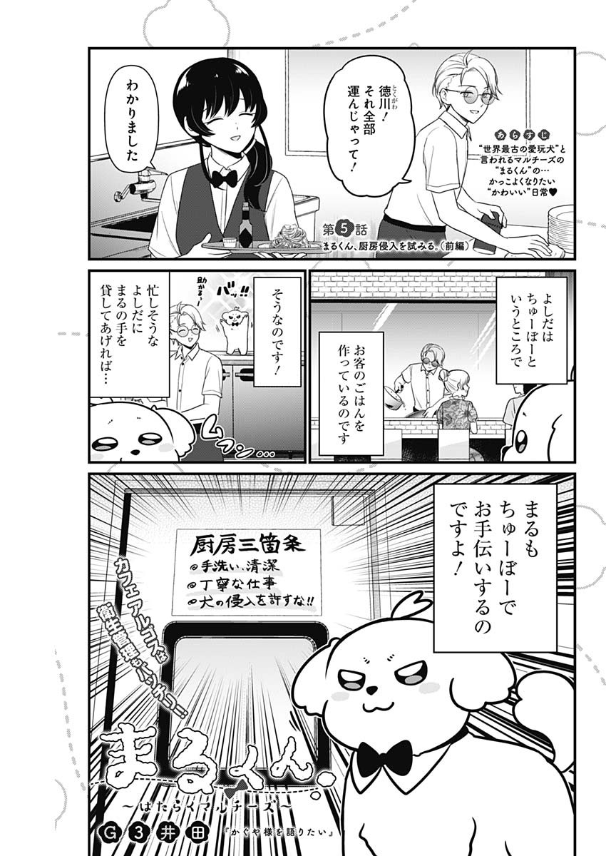 Maru-kun - Hataraku Maltese Chapter 5 1ページ