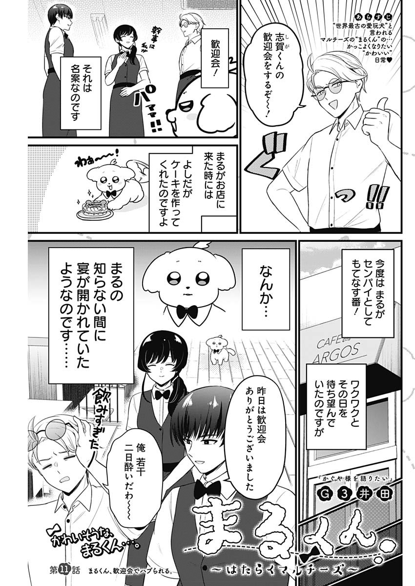 Maru-kun - Hataraku Maltese Chapter 11 1ページ