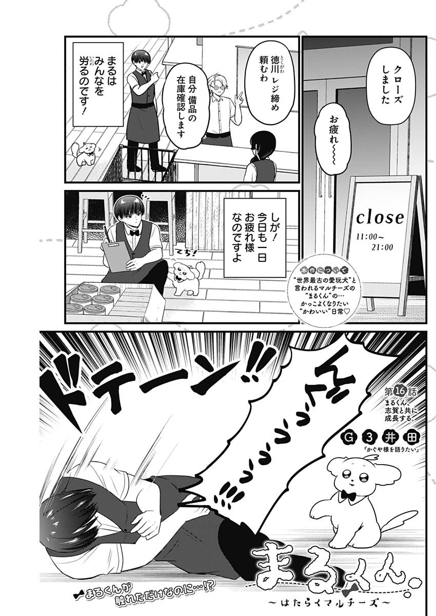 Maru-kun - Hataraku Maltese Chapter 16 1ページ