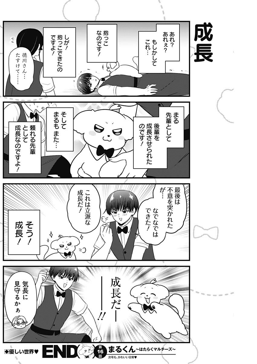 Maru-kun - Hataraku Maltese Chapter 16 8ページ