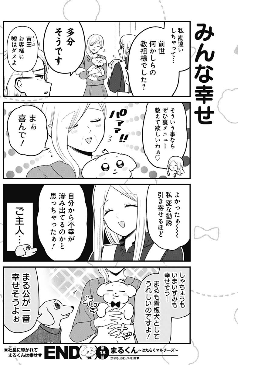 Maru-kun - Hataraku Maltese Chapter 18 8ページ
