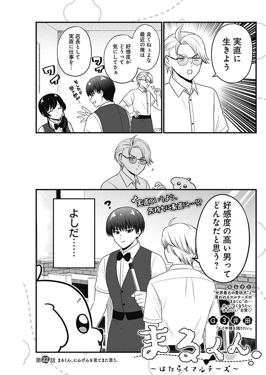 Maru-kun - Hataraku Maltese Chapter 22 1ページ