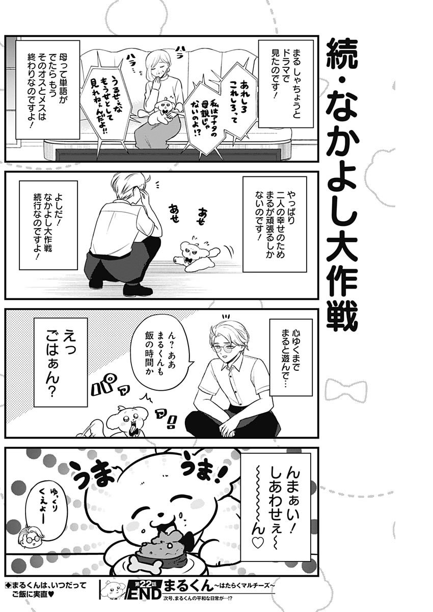 Maru-kun - Hataraku Maltese Chapter 22 8ページ