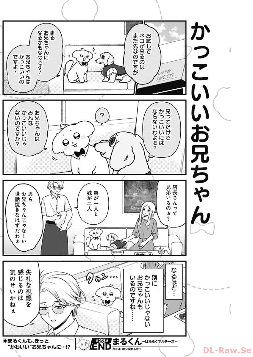 Maru-kun - Hataraku Maltese Chapter 23 8ページ