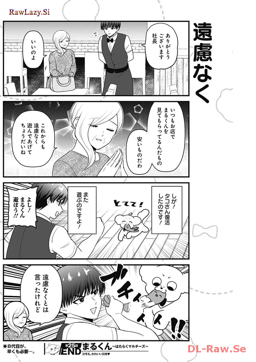 Maru-kun - Hataraku Maltese Chapter 25 8ページ