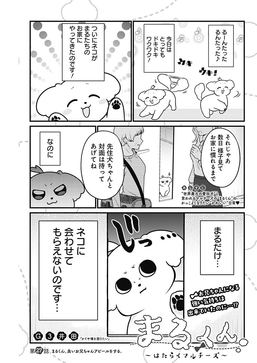 Maru-kun - Hataraku Maltese Chapter 27 1ページ