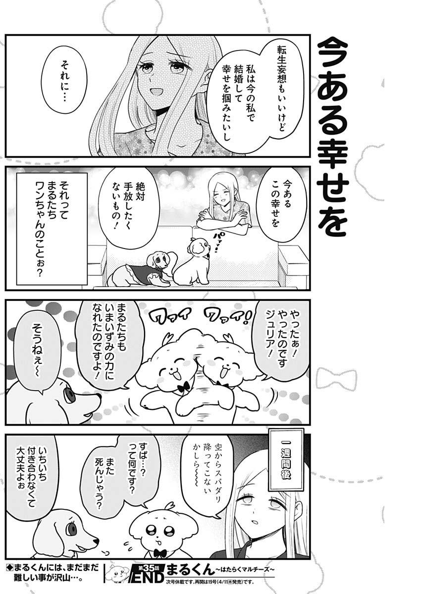 Maru-kun - Hataraku Maltese Chapter 35 8ページ