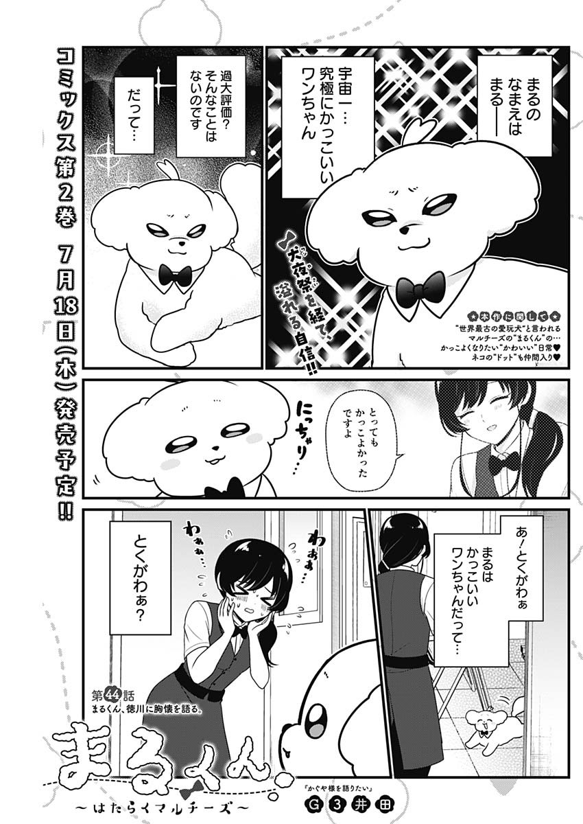Maru-kun - Hataraku Maltese Chapter 44 1ページ