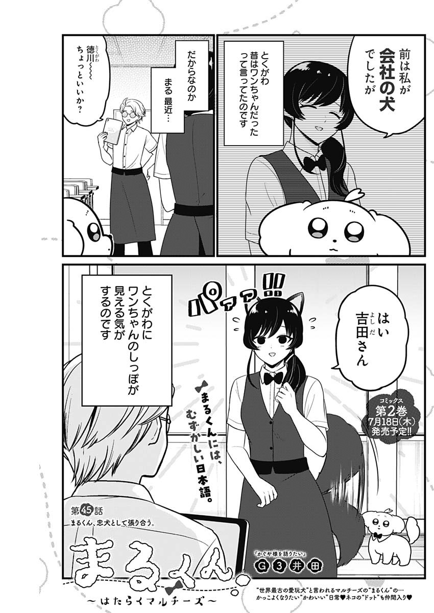Maru-kun - Hataraku Maltese Chapter 45 1ページ