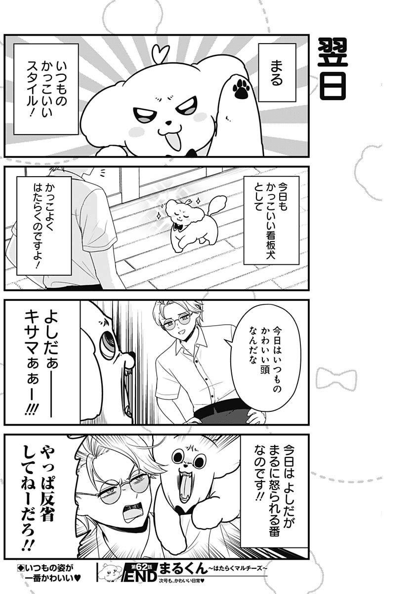 Maru-kun - Hataraku Maltese Chapter 62 8ページ