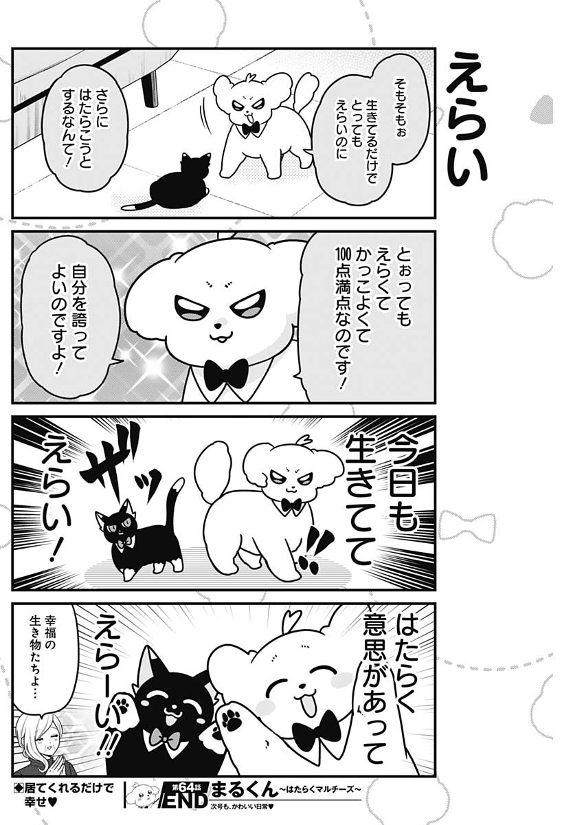 Maru-kun - Hataraku Maltese Chapter 64 8ページ