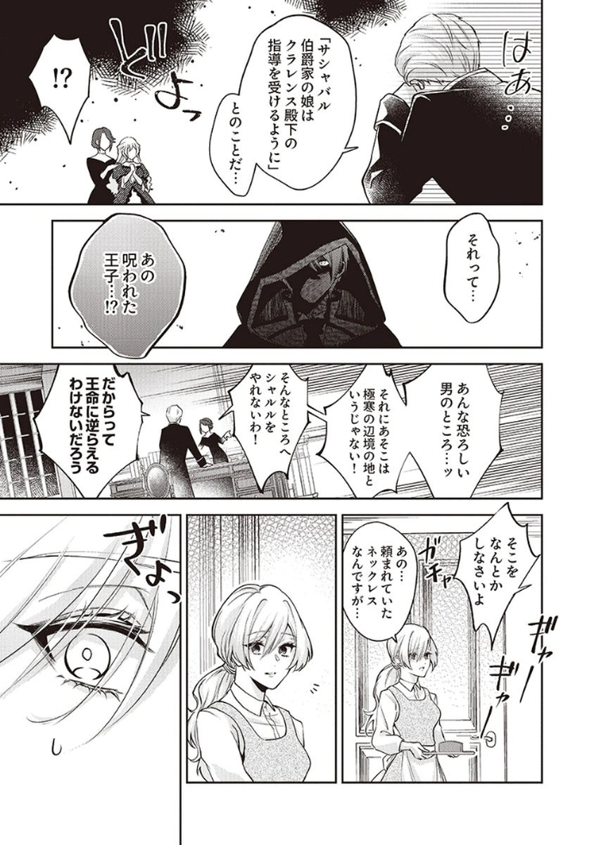 Migawari Reijou wo Sukutta no wa Reikoku Mujihi na Koori no Ouji no Ai deshita Chapter 1 17ページ