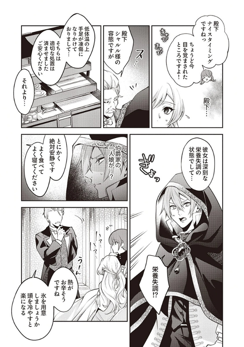 Migawari Reijou wo Sukutta no wa Reikoku Mujihi na Koori no Ouji no Ai deshita Chapter 2 19ページ