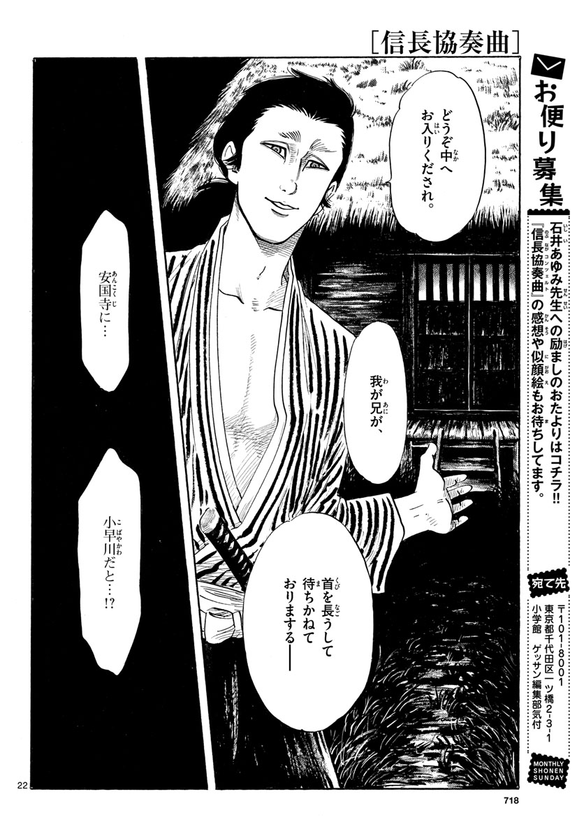 Nobunaga Kyousoukyoku Chapter 125 22ページ