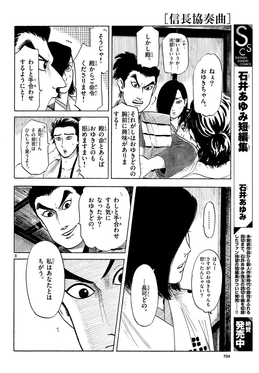 Nobunaga Kyousoukyoku Chapter 125 8ページ
