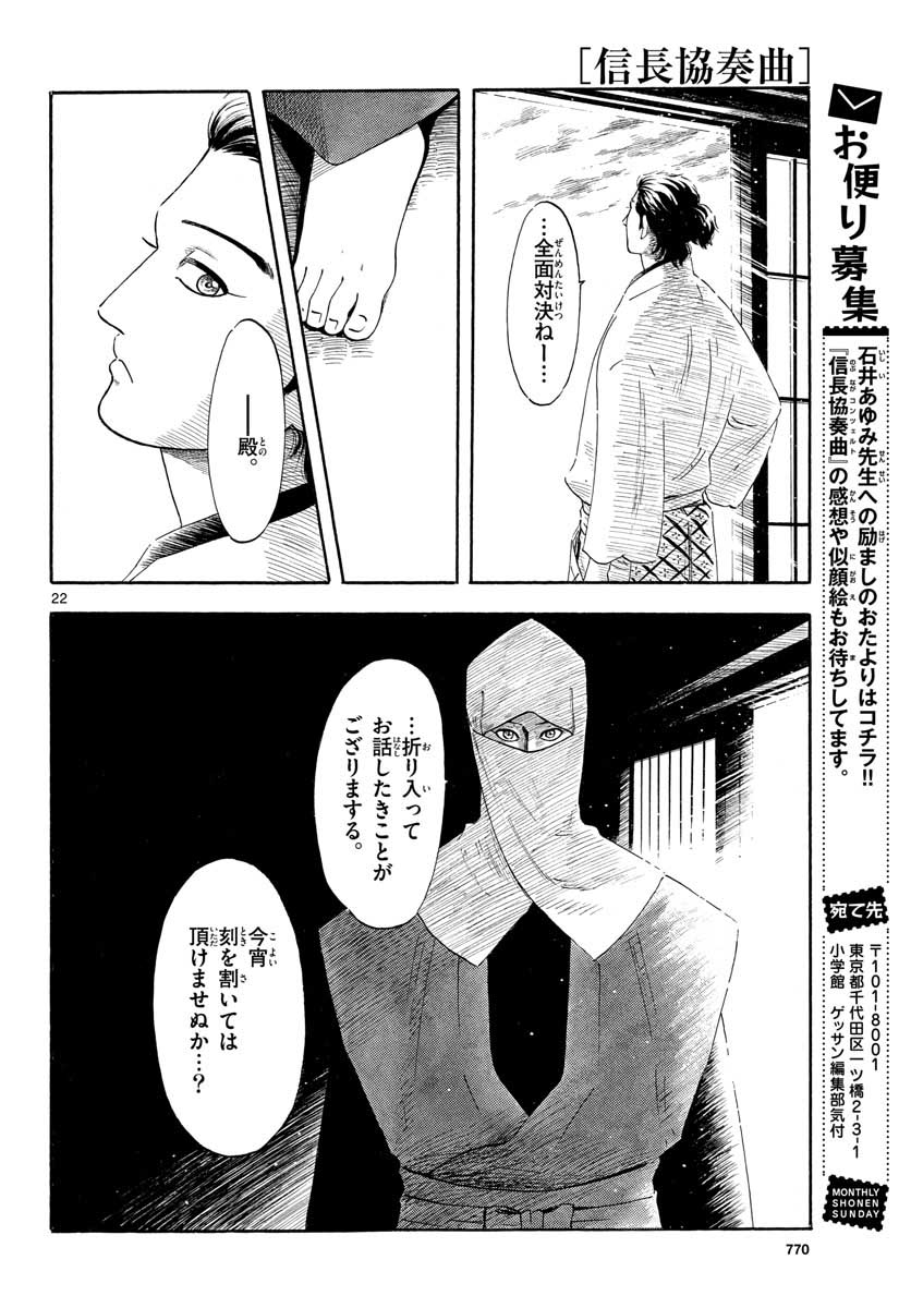 Nobunaga Kyousoukyoku Chapter 128 22ページ