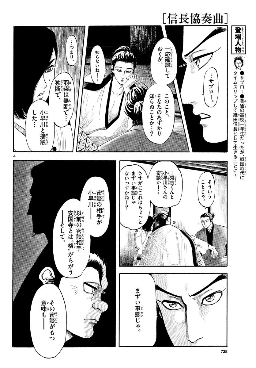 Nobunaga Kyousoukyoku Chapter 129 4ページ
