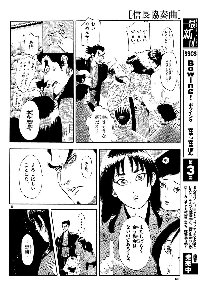 Nobunaga Kyousoukyoku Chapter 131 18ページ