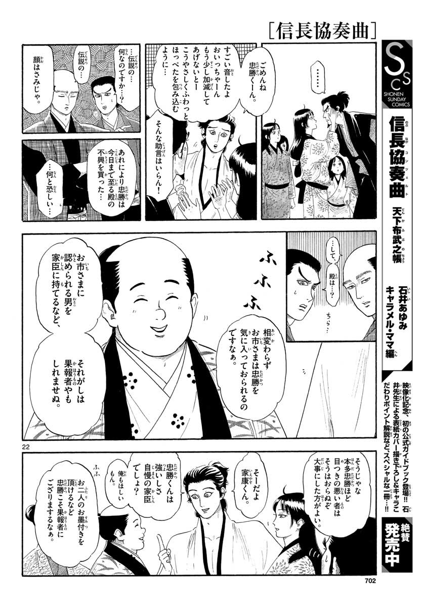Nobunaga Kyousoukyoku Chapter 131 22ページ