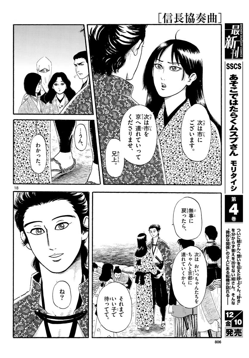Nobunaga Kyousoukyoku Chapter 134 18ページ