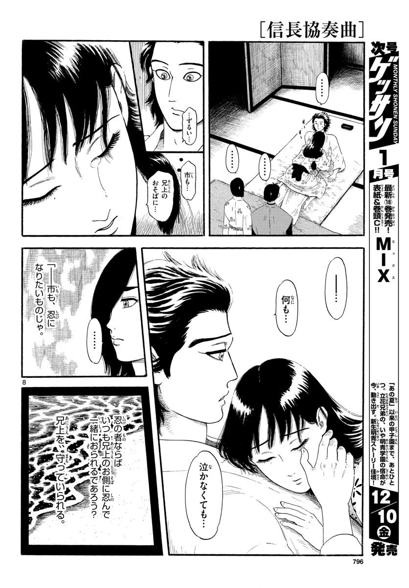 Nobunaga Kyousoukyoku Chapter 134 8ページ