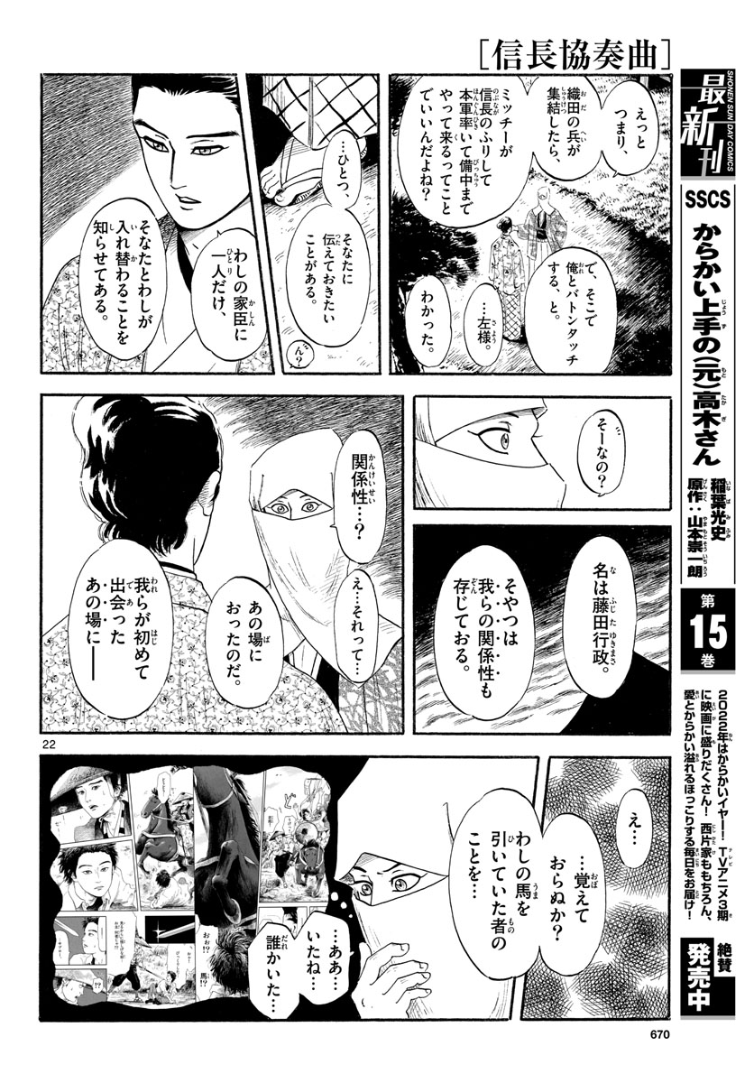 Nobunaga Kyousoukyoku Chapter 137 22ページ