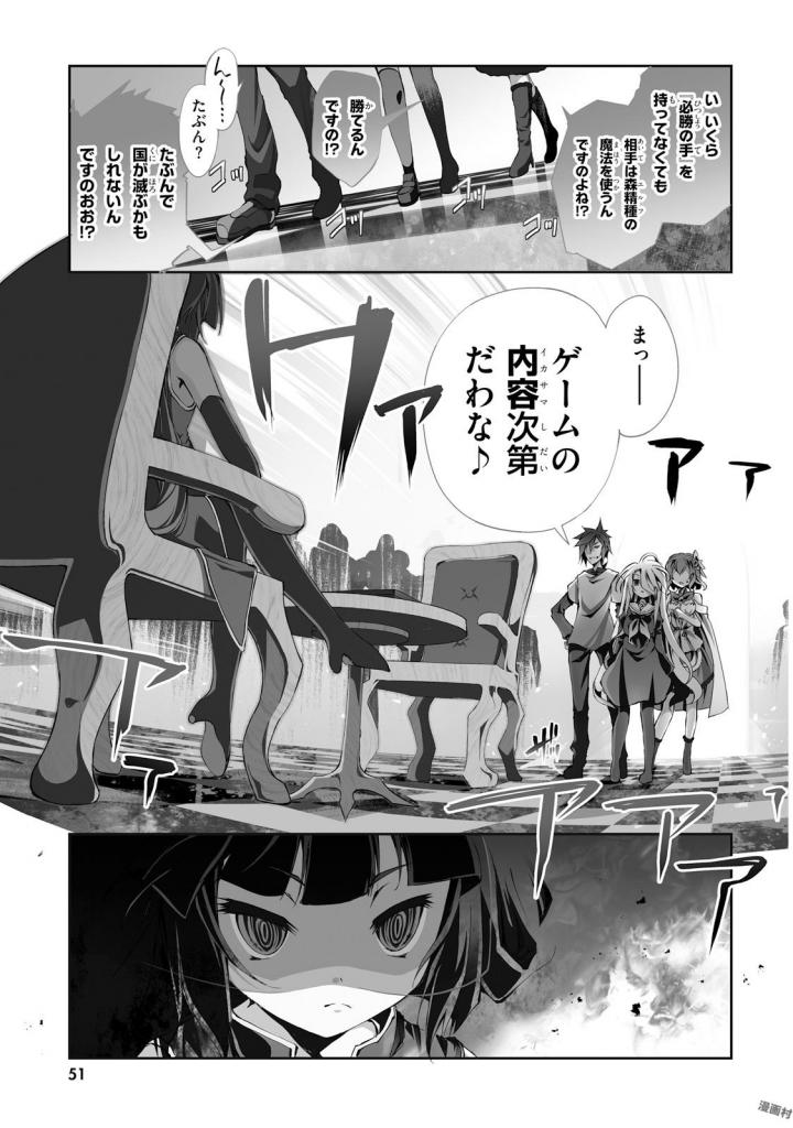 No Game No Life Chapter 8 1ページ