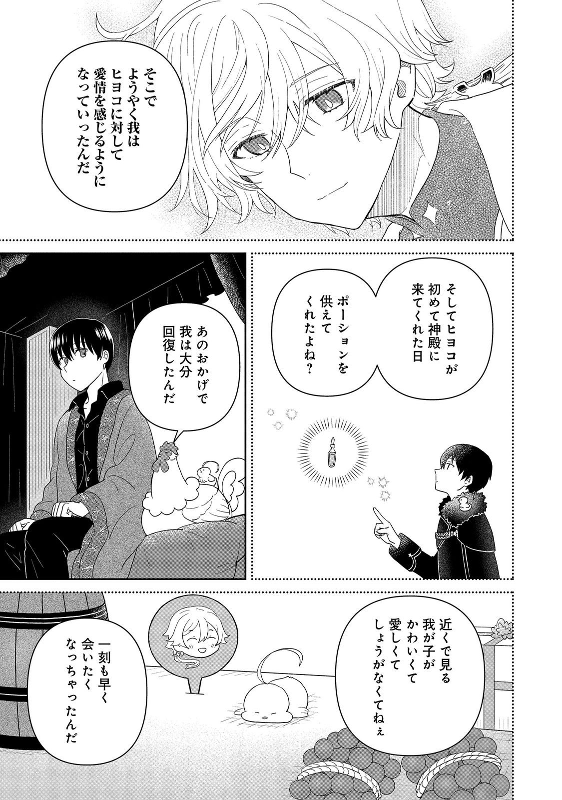 Seijo Dakedo Yami Ochi Shitara Hiyoko ni Narimashita! Chapter 23 25ページ