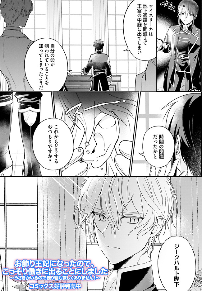 Okazari Ouhi ni Nattanode, Kossori Hataraki ni deru koto ni Shimashita ~Usagi ga Iru node Hitorine mo Sabishiku Arimasen!~ Chapter 3 28ページ
