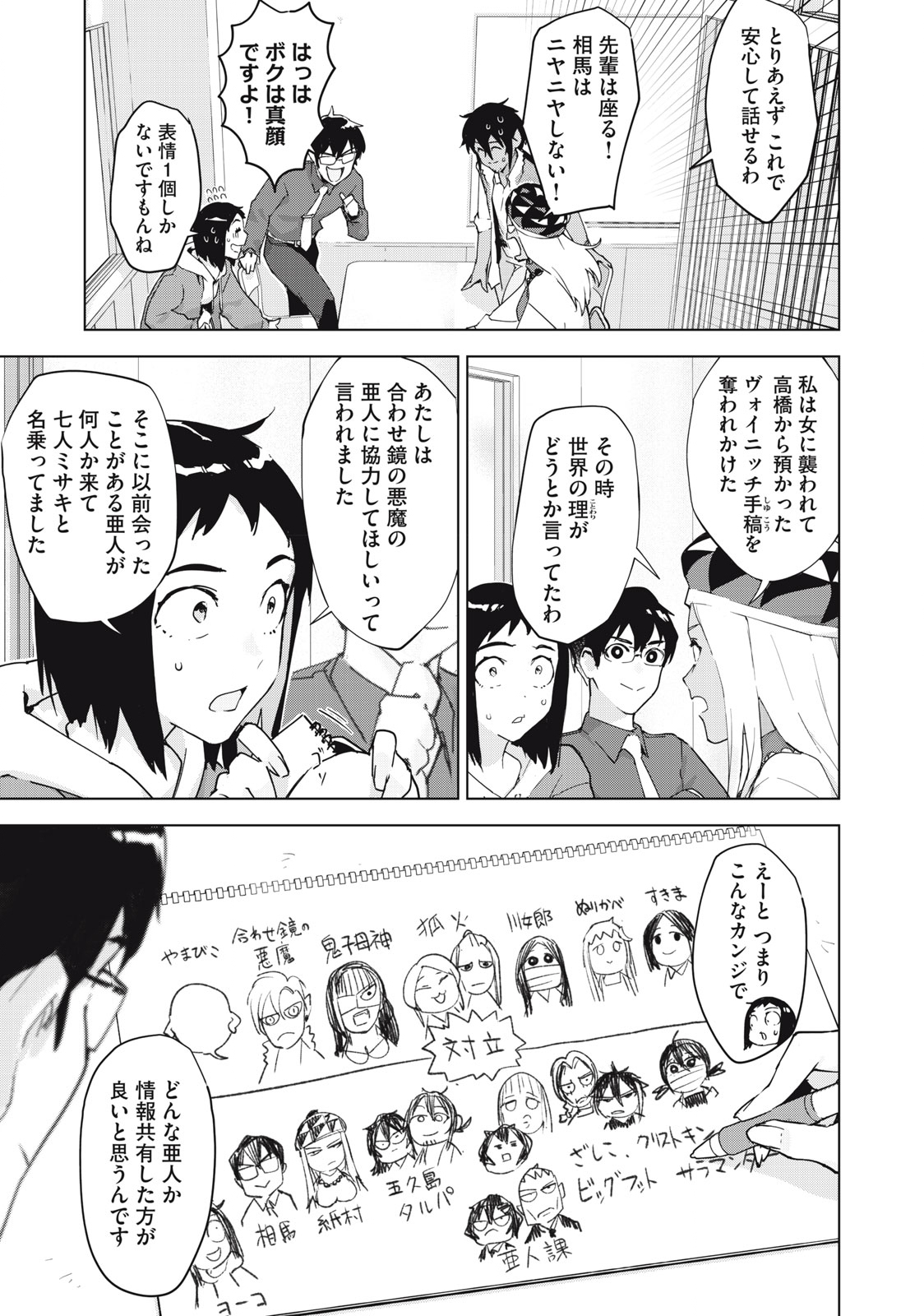 Occult-chan wa Katarenai Chapter 35.1 13ページ