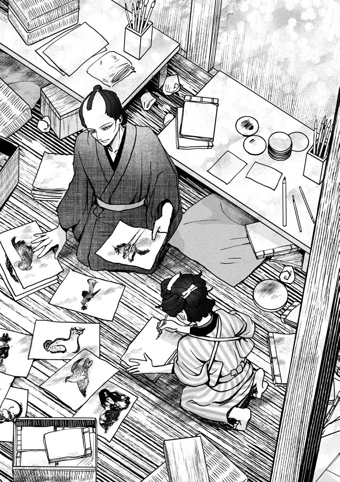 Onna Hokusai Taizaiki Chapter 2.2 5ページ
