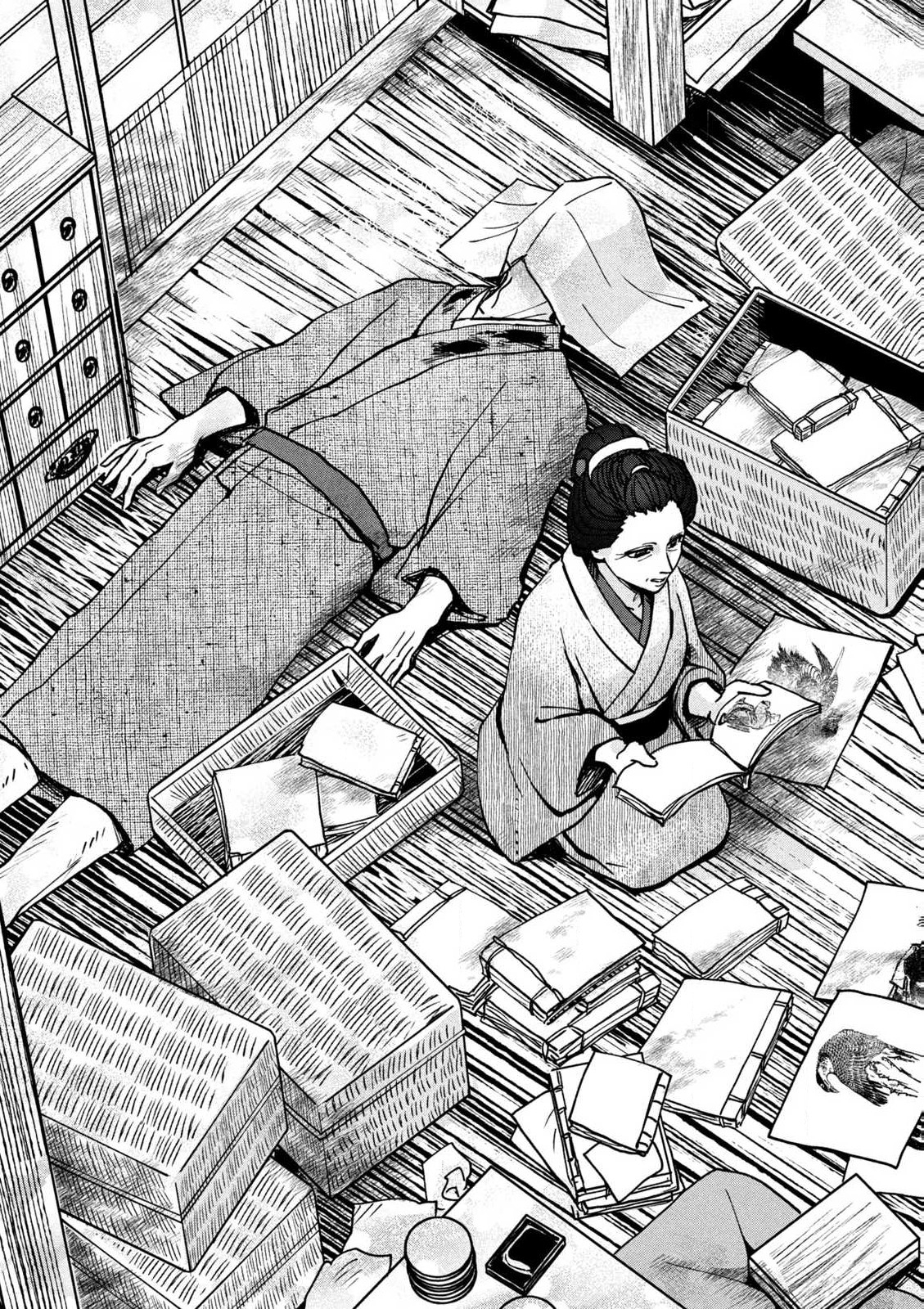 Onna Hokusai Taizaiki Chapter 2.2 6ページ