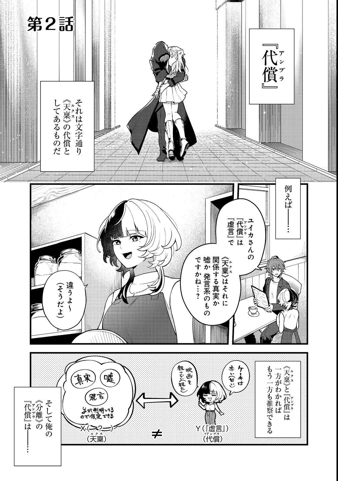 Oshi no teki ni nattanode Chapter 2 1ページ